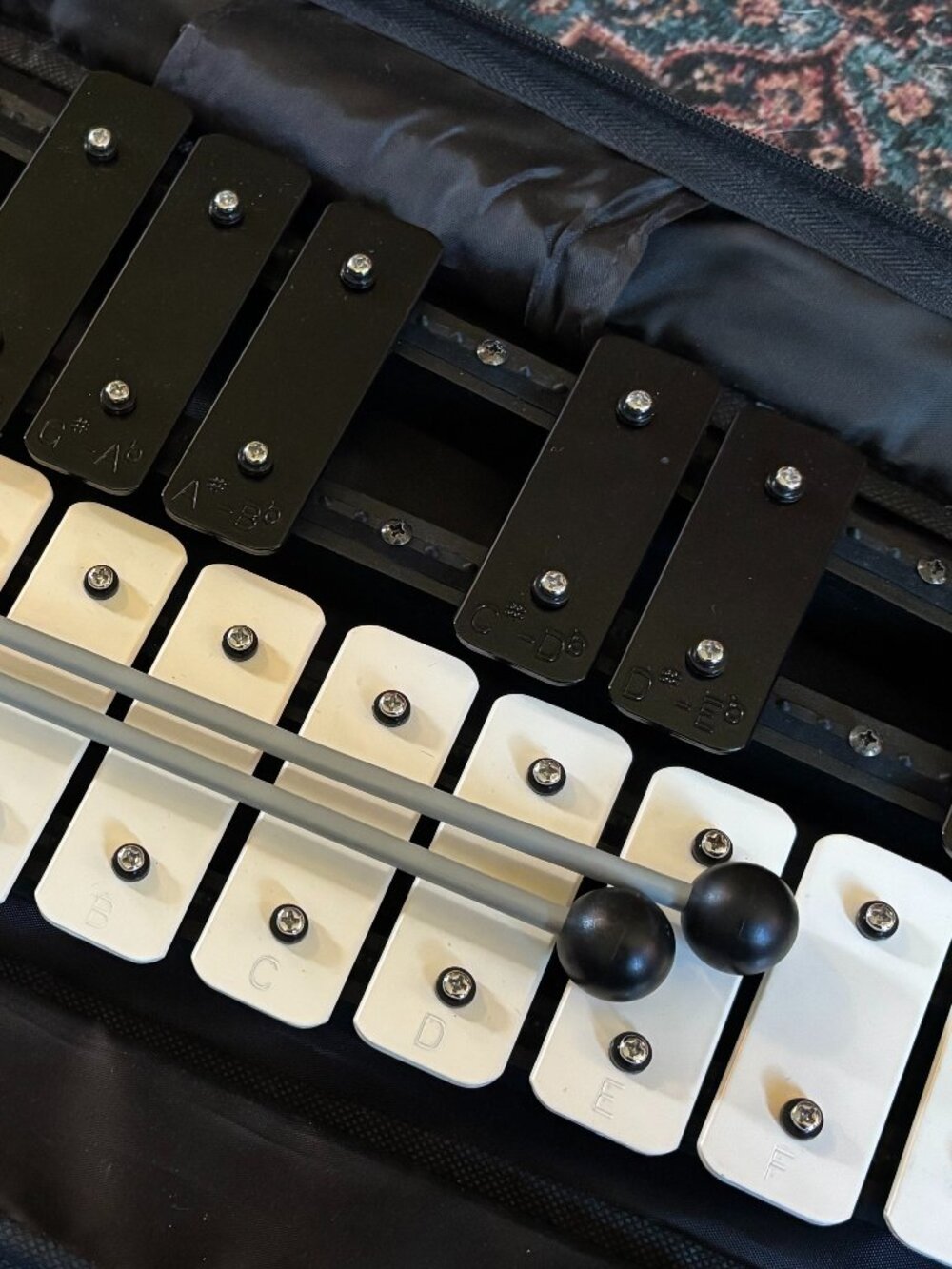 CB chromatic bells (xylophone, glockenspiel) - 25 notes, 2 octaves